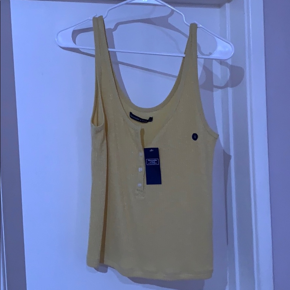 Abercrombie yellow tank